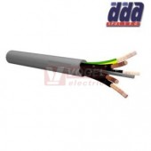 YY-JZ  7x10,00 kabel flexibilní PVC šedý, číslované žíly se ZŽ [110154]