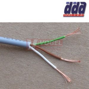 LiYY   3x0,75 kabel flexibilní datový, barevné žíly dle DIN 47100 [118097] POD 100 METRŮ JE ÚČTOVÁN POPLATEK ZA STŘIH 150,- BEZ DPH