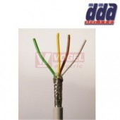 LiYCY   4x0,75 kabel stíněný flexibilní datový, barevné žíly dle DIN 47100 [216028]