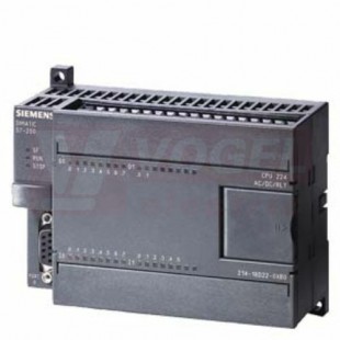 6ES7214-1BD23-0XB0 SIMATIC S7-200, CPU 224, COMPACT UNIT, AC POWER SUPPLY 14 DI DC/10 DO, RELAY 8 KB CODE/5 KB DATA