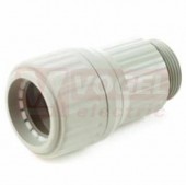 PM 25x1,5 vývodka SKGL 2525 S, přímá, šedá, bezhalogenová, pro chráničku HFXS, PA, IP65, RAL7001