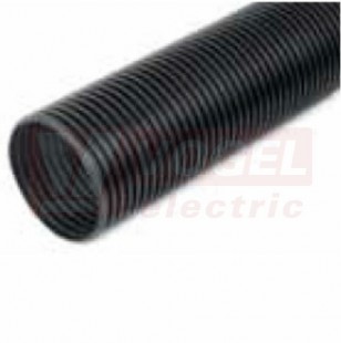 Chránička FXDU 100, 250N, 91,7/100mm, černá, střední odolnost, odolná proti UV-záření, RAL9005, PVC