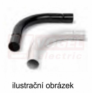 Koleno PLAST 63 HFSB 63  sv.šedá