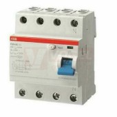 Chránič 3P+N  40A  30mA, AC ABB F204 AC-40/0,03