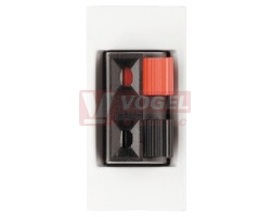 MGU348718 Unica - Svorky pro připojení reproduktorů, 1 modul, Polar