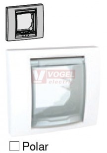 MGU6100218 Unica - Krycí rámeček IP44 univerzální, Polar
