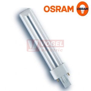 Zářivka G23  11W DULUX S 11 W/827 teplá bílá 006017 OSRAM DULUX S LUMILUX l=214,0mm