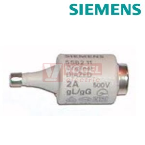 Pojistka E27/DII   2A gG/gL 500V zpožděná (šnek) (SIEMENS 5SB211) DIAZED