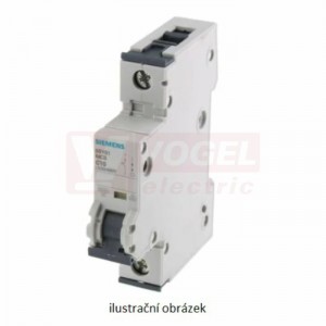 Jistič 1P  10A C SIEMENS 5SY6110-7  6kA
