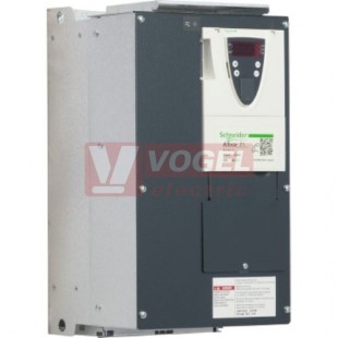 ATV71HD22N4 frekvenční měnič 22kW, In=48A, 3x380-480V, IP21, se SS tlumivkou, rozměry 246x420x210mm
