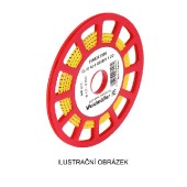 CLI C 02-6 GE/SW A2 CD CableLine, návlečka na kabely a vodiče s potiskem "A2" (horiz.), žluto-černá, š/v 3,4x6mm, pro vodiče s průřezem 0,2-1,5mm2, průměr 1,3-3mm, PVC, měkké, bez kadmia, na cívce (1568241727)