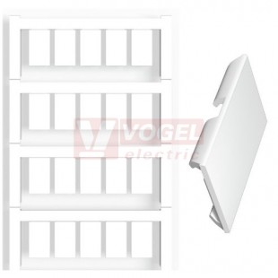 ESG 10/17 MC NE WS MultiCard, značení přístrojů, štítek pro potisk bílý 17 x 10mm, zasouvací, PA66 (1856700000)