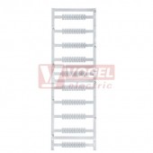 MF-W 9/4 MC NE WS MultiCard štítek bez potisku, bílý, š4mm x 9mm, Wago, Legrand, PA66 (1877730000)