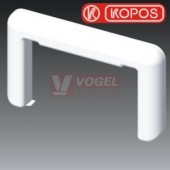 Kryt průchodkový 8457_HB pro PK 110X70 D, bílý RAL9003