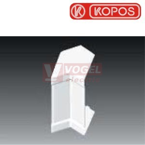 Kryt roh vnitřní 8455_HB pro PK 110X70 D, bílý RAL9003