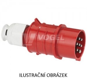 Vidlice 7P  32A 400V IP44 6h MULTI-GRIP TE-Plus (210067)