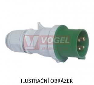 Vidlice 4P  16A >50V IP44 10h (2132) Quick-Connect, bezšroubové svorky