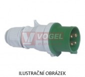 Vidlice 4P  16A >50V IP44 10h (2132) Quick-Connect, bezšroubové svorky