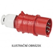 Vidlice 7P  16A 400V IP44 6h MULTI-GRIP TE-Plus