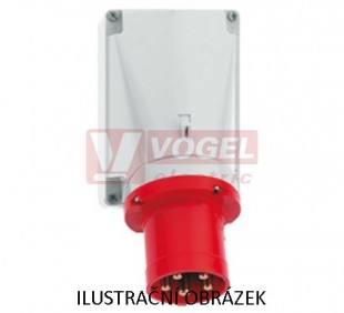 Přívodka nástěnná 4P  63A 400V IP44 6h Bals 24338, šroubová, GT