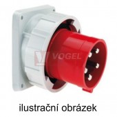 Přívodka vestavná 4P  16A 400V IP44 6h Bals 2751, šroubová, šikmá, GT