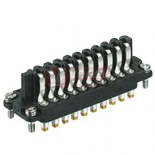 09700202817 Staf konektor 20pin, V, 10A/25V, vel. 16A, Staf 20, šroubovací, postříbřený, 1,5mm2