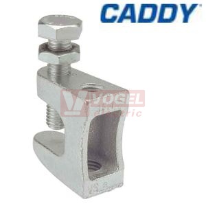 Příchytka Caddy "TKN M8"  průměr otvoru se závitem M8, rozsah upnutí max 18mm, nosnost 120kg/NS (386810)