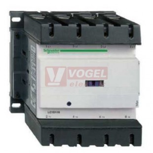 LC1D11500FD   Stykač 3P 115A AC-3, 110V DC, pom.kont. 0"Z"+0"V", pro kabel.oka