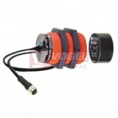 XCSDMR591L01M12 Bezpečnostní kódovaný magnetický snímač, NO/NC s LED indik., 24VDC, oper.zóna Sao=8/Sar=20, průměr 30mm/L=38,5mm, vč.magnetu, konektor M12