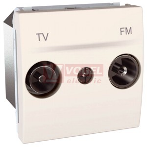 MGU345125 Unica - Zásuvka TV-R koncová, Marfil