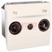 MGU345125 Unica - Zásuvka TV-R koncová, Marfil