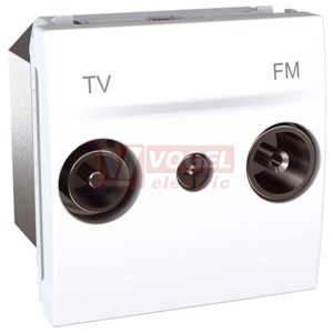 MGU345318 Unica - Zásuvka TV-R průchozí, 17dB, Polar  (Výroba ukončena)