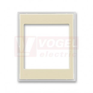 5016E-A00070 21 Kryt pro přístroje LED, přístroje AudioWorld nebo adaptér Profil 45; slonová kost/led. bílá - Element
