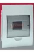 Rozvodnice   6M IP30 1ř RU6  zapuštěná/plné dveře, plastová