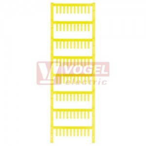 SF 1/12 MC NE GE V2 návlečka bez potisku žlutá, MultiCard, průřez vodiče 0,5-0,75mm2, š/v 3,2x12mm (1919340000)