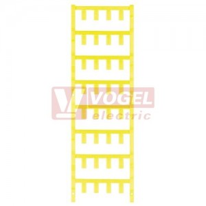 SF 4/12 MC NE GE V2 návlečka bez potisku žlutá, MultiCard, průřez vodiče 2,5-4mm2, š/v 5,7x12mm (1919580000)