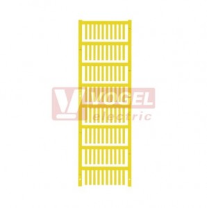 SF 0/21 MC NE GE V2 návlečka bez potisku žlutá, MultiCard, průřez vodiče 0,25-0,5mm2, š/v 3,2x21mm (1918480000)