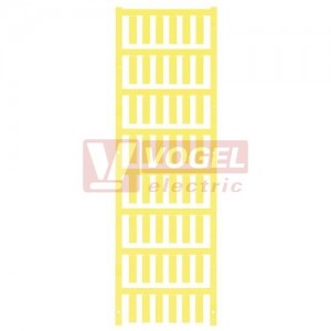 SF 4/21 MC NE GE V2 návlečka bez potisku žlutá, MultiCard, průřez vodiče 2,5-4mm2, š/v 5,7x21mm (1919060000)