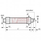 Pojistka VN 24kV 80A   FUSARC CF2480 (51006 547 M0) délka 442mm