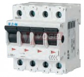 IS-100/4 Hlavní vypínač 4P/100A 240/415VAC, modulární, IP10