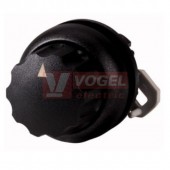 M22S-WR4 Ovládací hlavice přepínače, otočná hlavice, s aretací, kroužek černý, 4polohy (279430)