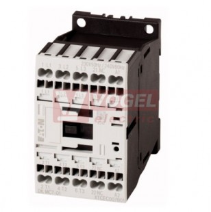 DILMC9-01(24VDC) Výkonový stykač 9A AC-3, 22A AC-1, 1V,  bezšroubové svorky (277500)