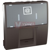 MGU347312 Zásuvka datová Infra+ RJ45 kat.5e FTP, 2M - barva Grafit > nahrazeno na nový typ S-One !!