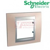 MGU66002096 Unica Top - Krycí rámeček jednonásobný, Onyx Copper/Aluminium