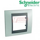 MGU66002294 Unica Top - Krycí rámeček jednonásobný, Fluor Green/Grafit