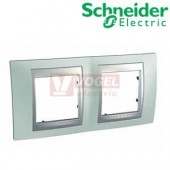 MGU66004094 Krycí rámeček 2-nás., Fluor Green/alu, VÝROBA UKONČENA
