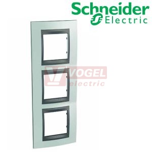 MGU66006V294 Krycí rámeček 3-nás. vert., Fluor Green/grafit, VÝROBA UKONČENA