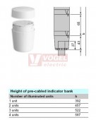 XVMC21  napájecí modul + víko, IP42 (max.5 modulů)