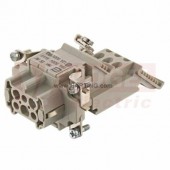 09330064736 Han E AV konektro 6pin, Z, 16A/500V, vel. 6B, šroubový, pravé provedení, 0,2-2,5mm2