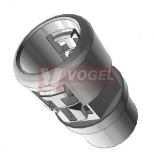PG 21 vývodka PAGOG-23P21, přímá, šedá, s vnějším závitem, IP54, PA6, pro chráničku NW23